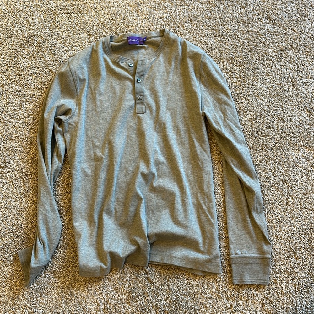 Medium grey Ralph Lauren long sleeve